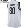 Brooklyn Nets Seth Curry 30 Nike 2022-23 Association Edition Valkoinen Pelipaidat Swingman - Lasten